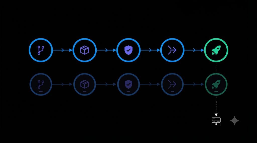 Node flow pipeline diagram